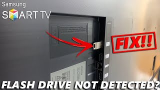 How To FIX Flash Disk Not Detected On Samsung Smart TV
