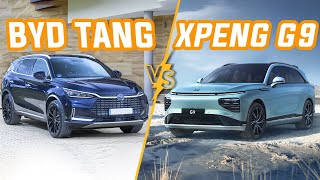 Xpeng G9 VS BYD Tang: Should You Get One of These Chinese EVs?