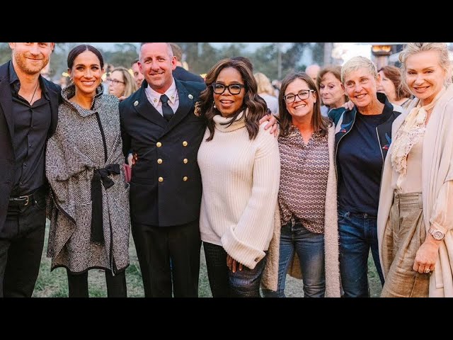 Meghan Markle And Prince Harry Latest Appearance At Kevin Costner's One 805 Fundraiser. class=