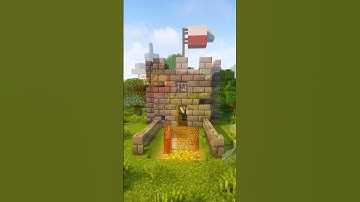 Minecraft: 5 Defense Build Ideas | #shorts
