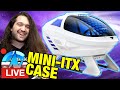 LIVE: Mini-ITX PC Build with Weird Spaceship PC Case
