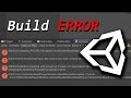 No Error But Compiler Error While Building Unity Game??