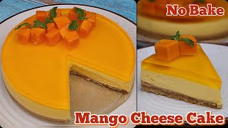 Irresistible No Bake Mango Cheesecake: Secret Recipe Exposed 🥭🤯
