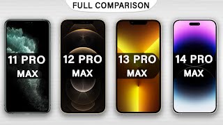 : iPhone 11 Pro Max Vs 12 Pro Max Vs 13 Pro Max Vs 14 Pro Max Full Reviews in 2023