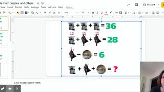 baby yoda math puzzles and others - Google Slides