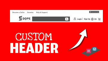 How to edit header in wordpress theme | elementor header tutorial