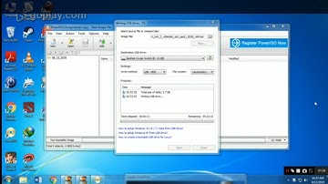 How to make / create Bootable USB Windows 7 64bit using POWERISO Tutorial new latest