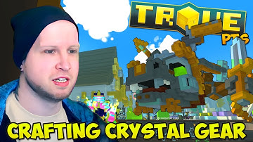 Crafting Crystal Gear with Molds (Gear Crafting Profession) - Trove PTS (stream highlight)