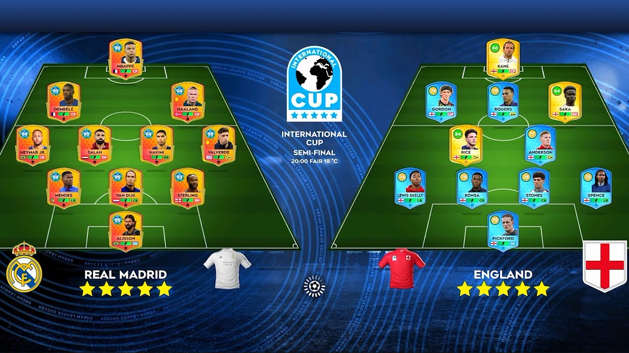 dls 26 | International Cup - Quater, Semi & Final 🔥⚽️