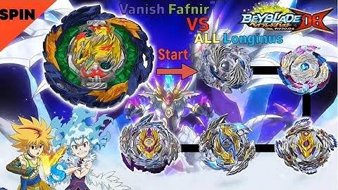 【Vanish Fafnir VS ALL Longinus】 Beyblade Burst DB 베이블레이드 버스트 DB 배니쉬 파브닐 VS 올 롱기누스 ベイブレードバーストDB