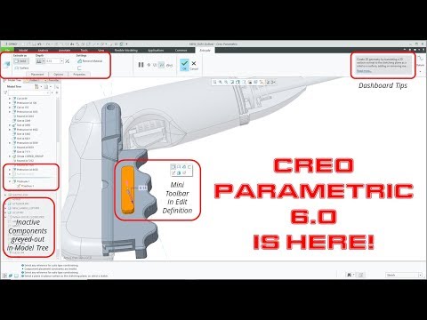 Creo Parametric 6.0 First Look!