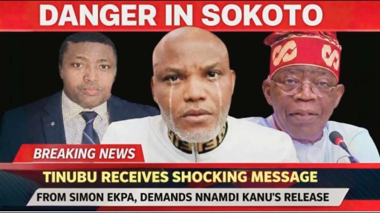 TROUBLE🔥! Tinubu Receives Shocking Message From Simon Ekpa, Demand Immediate Release Of Nnamdi kanu