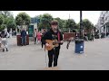 Padraig Cahill returns to Grafton Street with "I Won't Give Up" by Jason Mraz.