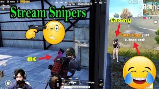 Caught in Stream Snipers Trap || Groza - PUBG MOBILE