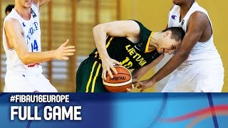 Italy v Lithuania - Full Game - Quarter Final