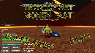 How to Get Money Fast! (EASY!) | Black Clover Kingdom Grimshot Roblox