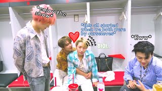 nct flirting in a  nutshell...(renhyuck becoming unrealistically REAL)