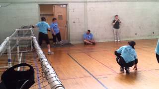 NEBAA Summer Camp Goalball finals
