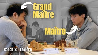 La VRAIE différence entre un Grand Maître et un Maître aux échecs (Ronde 3 - Bavière)