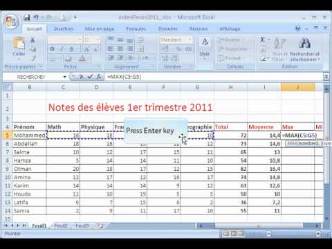 Calcul pourcentage excel youtube