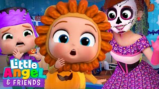 Don't Be Afraid of Halloween! | Little Angel And Friends Kid Songs