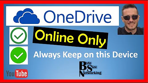 Onedrive - Files Available Offline - Online Only - How to use these Options and what they mean!