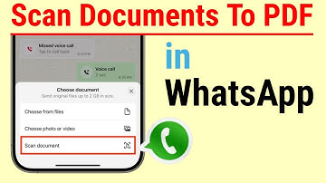 How to Scan Documents Directly in WhatsApp (iPhone & Android)