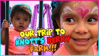 Knott's Berry Farm was so much FUN! | Trinity and Serenity