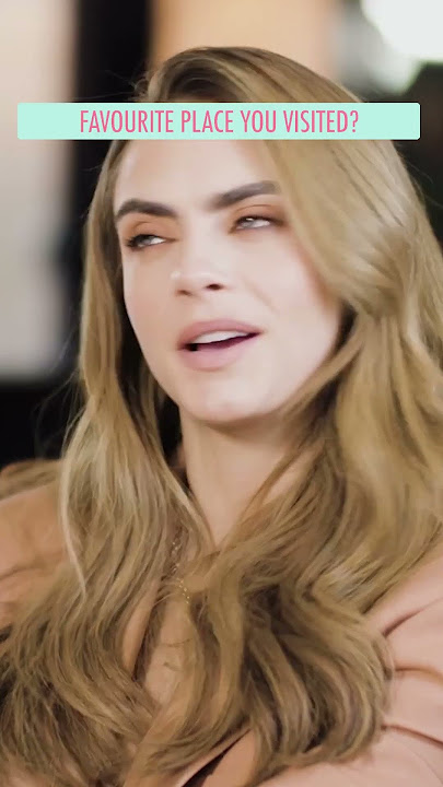 Cara Delevingne QUICK FIRE Questions on Planet Sex!
