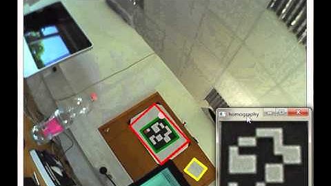 Marker recognition (Augmented Reality first step)