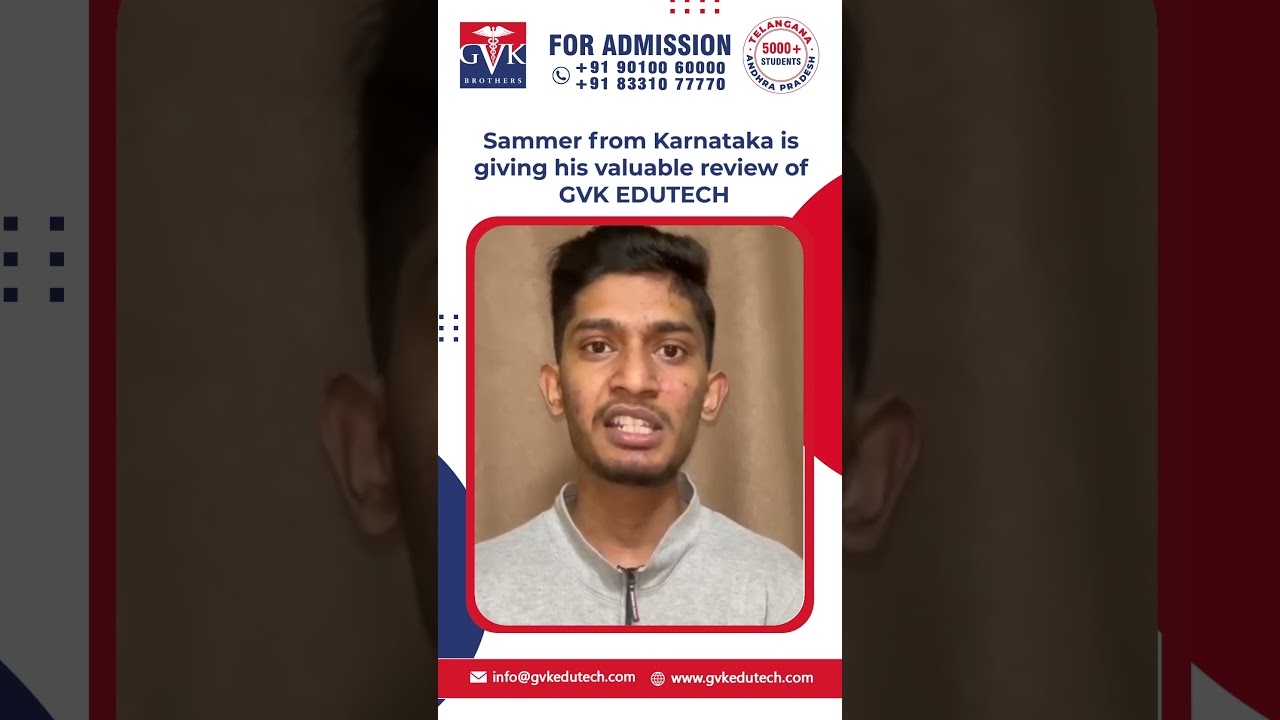 Sammer from Karnataka is giving his valuable review of GVK EDUTECH. Study MBBS in Kazakhstan