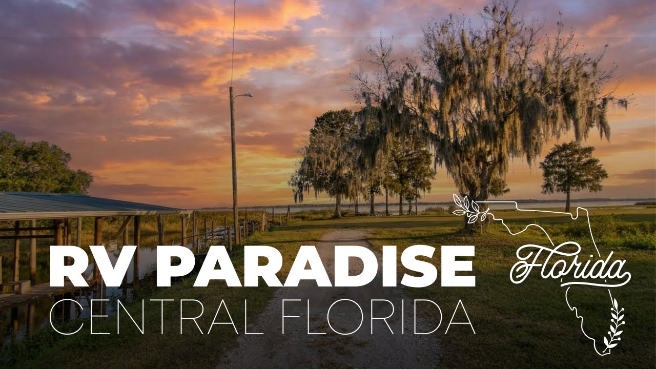 Beautiful Scenes of Nature from Bud's RV Resort and Marina in Lake Wales, Florida 