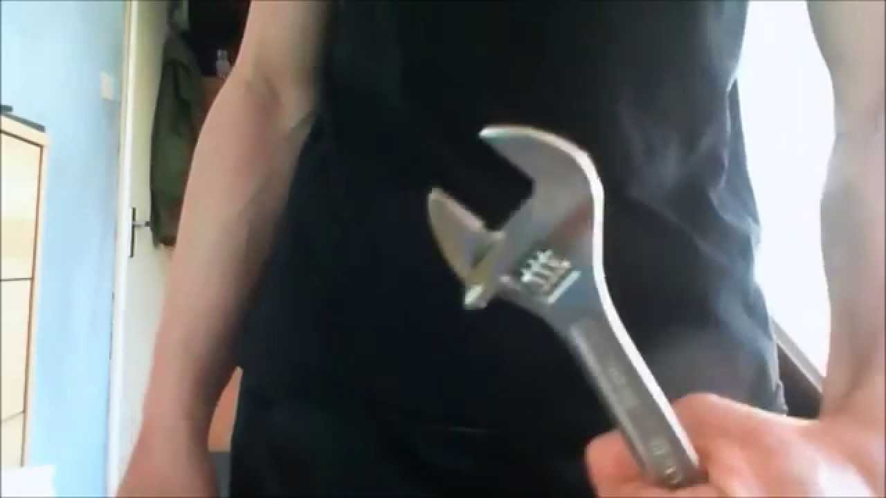 8'' Inch HEAVY Duty Drop Steel Crescent Wrench Bend into a ''U