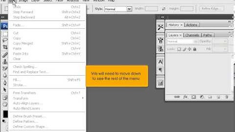 How to set default units in PhotoShop