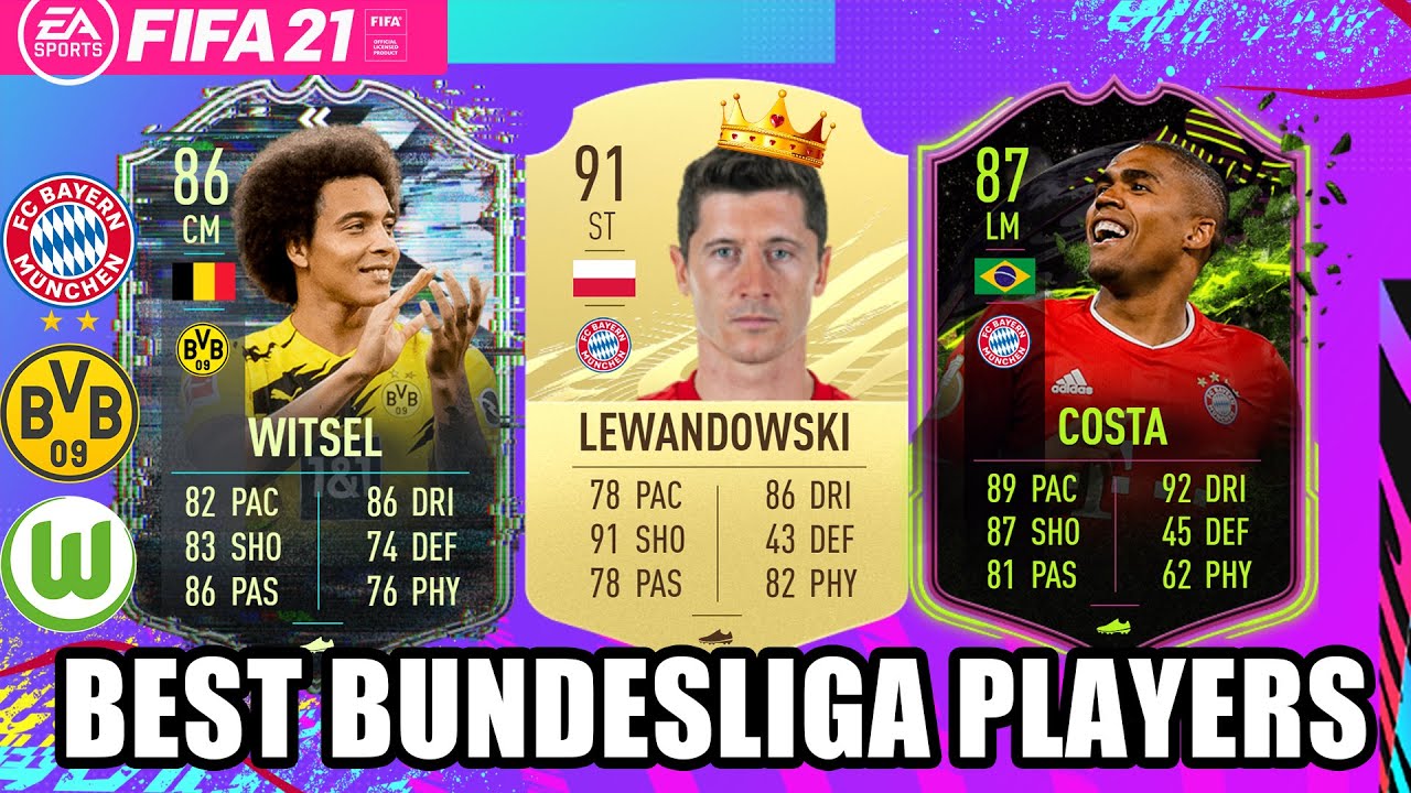 BEST BUNDESLIGA PLAYERS OF FIFA 21! (CHEAP, MIDTIER & PRICEY) - YouTube