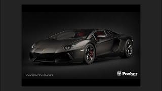 Pocher 1/8 Lamborghini Aventador LP700-4 (Nero) - YouTube