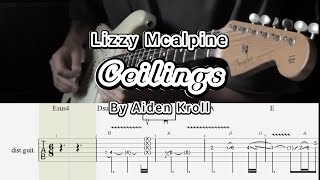 Ceillings - Lizzy Mcalpine (Solo by Aiden Kroll) Guitar TABS