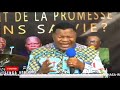 Vivre laccomplissement de ses promesse avec levangeliste kiziamina kibila jean oscar