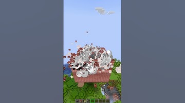 Will Ocelot survive after TNT? 🐆  #shorts#minecraft #shorts