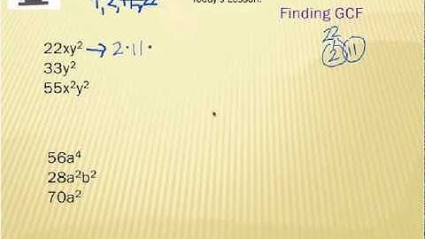 How to Find Greatest Common Factor (GCF): Using Prime Factors 2