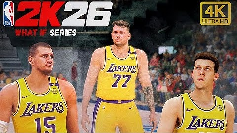 🔥Luka Dončić & Nikola Jokić JOIN FORCES on the LA Lakers! UNSTOPPABLE DUO in 2K26 🔥 What if Series