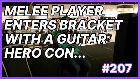 Melee player enters bracket with a Guitar Her... | Smash Melee Highlights