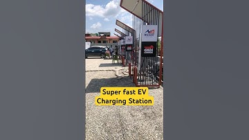Nepal’s 1st Super Fast EV charging Station at Hetauda. #shortvideo #evnepal