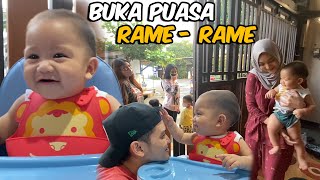 BUKA PUASA DI TEMENIN ATHAR ❤️