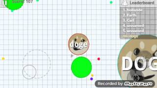 AGAR.IO [ЛАГАЕМ ВМЕСТЕ С ДОГЕ :D] #4