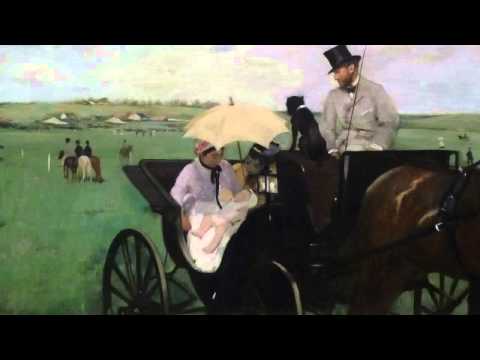 Degas'nın "Yarışlarda" İsimli Tablosu (Sanat Tarihi / 19. Yüzyıl Avrupası'nda Sanat)