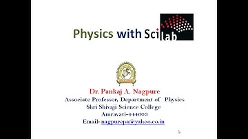 Day 7 - Physics with Scilab