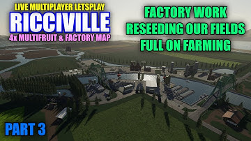 Ricciville 4x Multifruit & Factory Map Multiplayer Letsplay Part 3