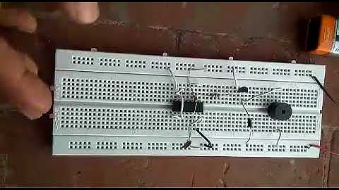 Security Alarm by using NAND Gate