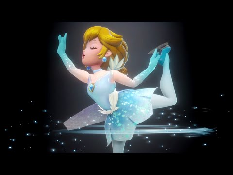Figure Skater Peach Story (All Stages) - Princess Peach: Showtime!